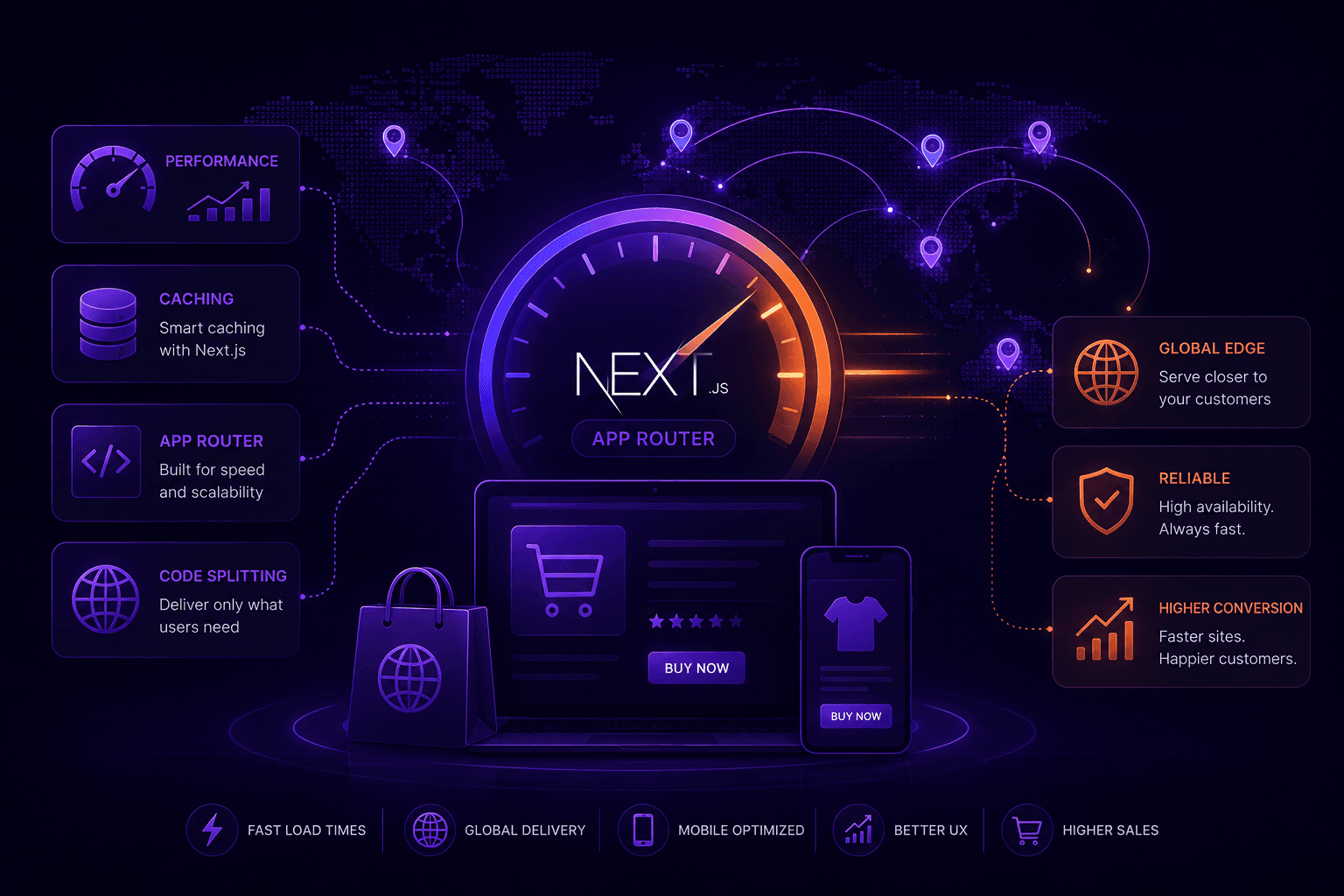 Optimizing Next.js App Router Performance for Global E-commerce